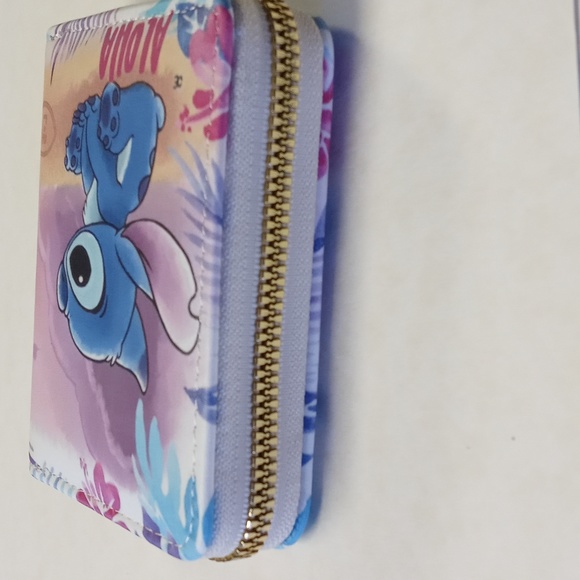 Stitch Aloha Wallet Small Zip Wallet - Picture 8 of 9